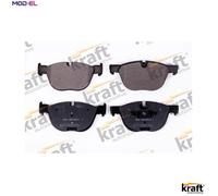 Brake pads 6002514 KRAFT AUTOMOTIVE for BMW X5 X6