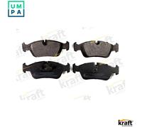 Brake pads Front Axle 6002530 KRAFT AUTOMOTIVE for BMW 3 3 Coupe 3 Convertible