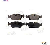 Brake pads Front Axle 6002530 KRAFT AUTOMOTIVE for BMW 3 3 Coupe 3 Convertible