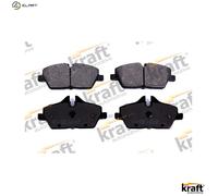 Brake pads Front Axle 6002668 KRAFT AUTOMOTIVE for MINI BMW