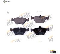 Brake pads Front Axle 6002700 KRAFT AUTOMOTIVE for BMW 5 5 Touring