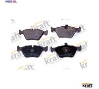 Brake pads Front Axle 6002700 KRAFT AUTOMOTIVE for BMW 5 5 Touring