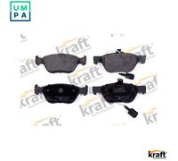 Brake pads Front Axle 6003185 KRAFT AUTOMOTIVE for LANCIA FIAT ALFA ROMEO