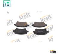 Brake pads Front Axle 6003330 KRAFT AUTOMOTIVE for SUZUKI FIAT