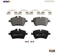 Brake pads Rear Axle 6003335 KRAFT AUTOMOTIVE for FIAT 500L