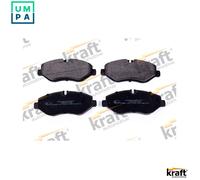 Brake pads Front Axle 6003487 KRAFT AUTOMOTIVE for IVECO DAILY IV Bus