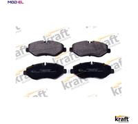 Brake pads Front Axle 6003487 KRAFT AUTOMOTIVE for IVECO DAILY IV Bus