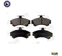 Brake pads Front Axle 6004310 KRAFT AUTOMOTIVE for TOYOTA MITSUBISHI VOLVO