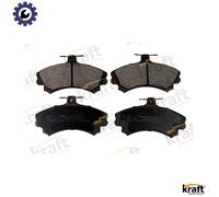 Brake pads Front Axle 6004310 KRAFT AUTOMOTIVE for TOYOTA MITSUBISHI VOLVO