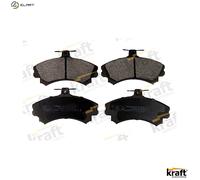 Brake pads Front Axle 6004310 KRAFT AUTOMOTIVE for TOYOTA MITSUBISHI VOLVO