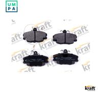 Brake pads Front Axle 6005000 KRAFT AUTOMOTIVE for RENAULT PEUGEOT ALPINE
