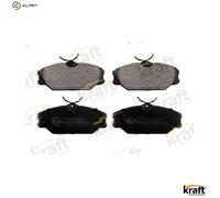 Brake pads Front Axle 6005091 KRAFT AUTOMOTIVE for RENAULT MEGANE I Coach