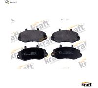Brake pads Front Axle 6005180 KRAFT AUTOMOTIVE for RENAULT OPEL