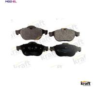 Brake pads Front Axle 6005280 KRAFT AUTOMOTIVE for RENAULT VEL SATIS LAGUNA II