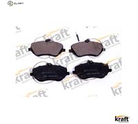 Brake pads Front Axle 6005740 KRAFT AUTOMOTIVE for PEUGEOT CITROËN
