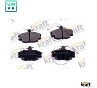 Kraft Automotive Brake Pad Set 6006030 Front Axle - Disc - for CITROËN ZX, ZX Estate