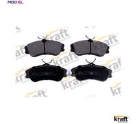 Brake pads Front Axle 6006080 KRAFT AUTOMOTIVE for CITROËN PEUGEOT