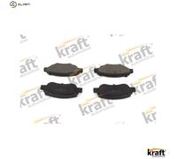 BRAKE PAD SET DISC BRAKE 6006137 FOR PEUGEOT TOYOTA CITROEN CFB /CFA 1.0L 3cyl