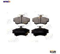 Brake pads Front Axle 6006410 KRAFT AUTOMOTIVE for MITSUBISHI VOLVO SMART