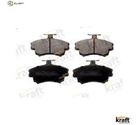 Brake pads Front Axle 6006410 KRAFT AUTOMOTIVE for MITSUBISHI VOLVO SMART