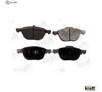 Brake pads Front Axle 6006415 KRAFT AUTOMOTIVE for FORD VOLVO MAZDA