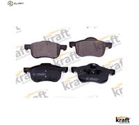 Brake pads Front Axle 6006430 KRAFT AUTOMOTIVE for VOLVO C70 I Coupe S80 I S60 I
