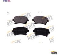 Brake pads Rear Axle 6010070 KRAFT AUTOMOTIVE for AUDI A4 B6 A4 B6 Avant