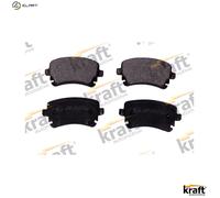 Brake pads Rear Axle 6010070 KRAFT AUTOMOTIVE for AUDI A4 B6 A4 B6 Avant