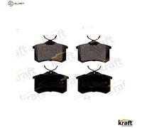 Brake pads 6010092 KRAFT AUTOMOTIVE for SEAT VW AUDI SKODA