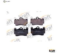 Brake pads Rear Axle 6010890 KRAFT AUTOMOTIVE for AUDI PORSCHE VW