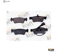 Brake pads Front Axle 6010908 KRAFT AUTOMOTIVE for VW TOUAREG MULTIVAN Mk V