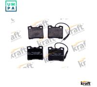 Brake pads Rear Axle 6011095 KRAFT AUTOMOTIVE for MERCEDES-BENZ VITO Bus V-CLASS