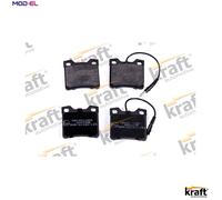 Brake pads Rear Axle 6011095 KRAFT AUTOMOTIVE for MERCEDES-BENZ VITO Bus V-CLASS