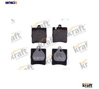 Brake pads 6011150 KRAFT AUTOMOTIVE for MERCEDES-BENZ E-CLASS C-CLASS T-Model