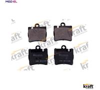 BRAKE PAD SET DISC BRAKE 6011180 FOR MERCEDES-BENZ OM 613.960 3.2L 6cyl S-CLASS