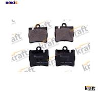 BRAKE PAD SET DISC BRAKE 6011180 FOR MERCEDES-BENZ OM 613.960 3.2L 6cyl S-CLASS