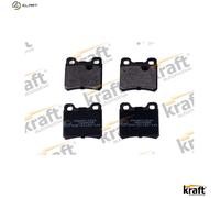 Brake pads Rear Axle 6011540 KRAFT AUTOMOTIVE for OPEL SAAB