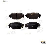 BRAKE PAD SET DISC BRAKE 6012127 FOR RENAULT KANGOO/Express/Rapid FORD 1.6L 4cyl