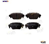 BRAKE PAD SET DISC BRAKE 6012127 FOR RENAULT KANGOO/Express/Rapid FORD 1.6L 4cyl