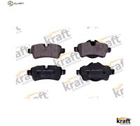 Brake pads 6012503 KRAFT AUTOMOTIVE for MINI MINI MINI Roadster MINI Convertible