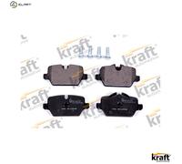 Brake pads 6012548 KRAFT AUTOMOTIVE for MINI BMW