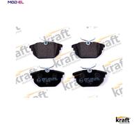 Brake pads 6013020 KRAFT AUTOMOTIVE for ALFA ROMEO LANCIA FIAT