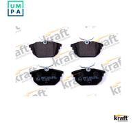 Brake pads 6013020 KRAFT AUTOMOTIVE for ALFA ROMEO LANCIA FIAT