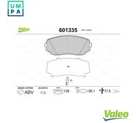 BRAKE PAD SET DISC BRAKE 601335 FOR MAZDA L3-VDT 2.3L R2AA 2.2L PYZ4 2.5L 4cyl