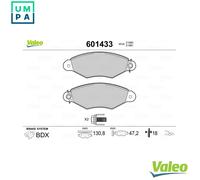 BRAKE PAD SET DISC BRAKE 601433 FOR CITROEN KFW 1.4L VJZ 1.5L 4cyl XSARA