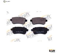 BRAKE PAD SET DISC BRAKE 6015112 FOR RENAULT SCENIC/GRAND/III FLUENCE MEGANE