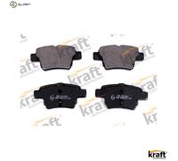 BRAKE PAD SET DISC BRAKE 6016000 FOR PEUGEOT 207/207+ CITROEN KFT /KFV 1.4L 4cyl
