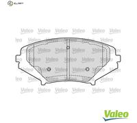 BRAKE PAD SET DISC BRAKE 601651 FOR MAZDA 13B-MSP 1.3L 2cyl RX-8