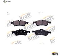 Brake pads Rear Axle 6018610 KRAFT AUTOMOTIVE for MINI MINI MINI Convertible