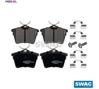 SWAG 62 91 6548 Brake pad set